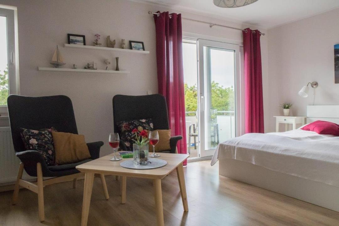 Studio 11 Im Haus Stranddistel, Modernes Studio Im 1 Og Fur 2 Personen In Zingst Buitenkant foto
