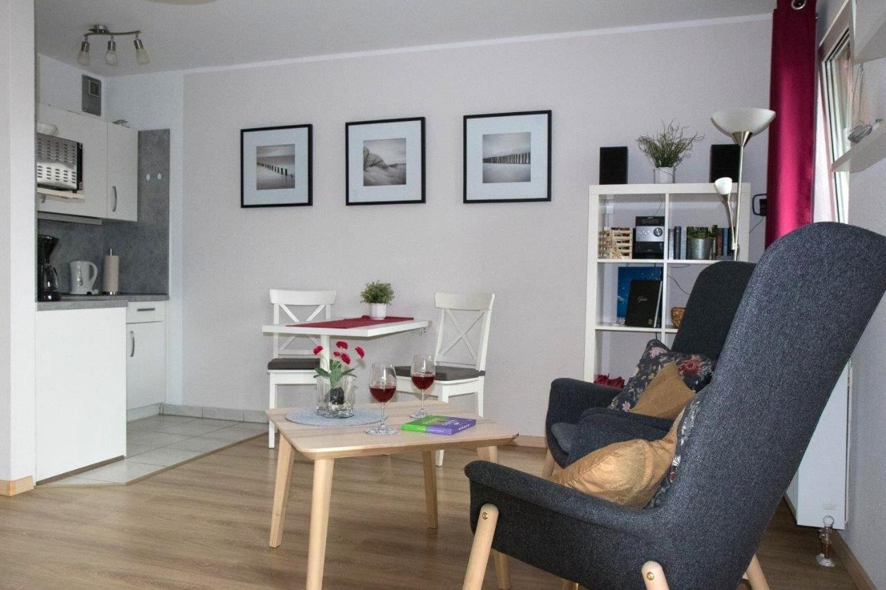 Studio 11 Im Haus Stranddistel, Modernes Studio Im 1 Og Fur 2 Personen In Zingst Buitenkant foto